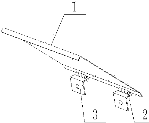 cn207597848u_底部封闭翻板结构有效