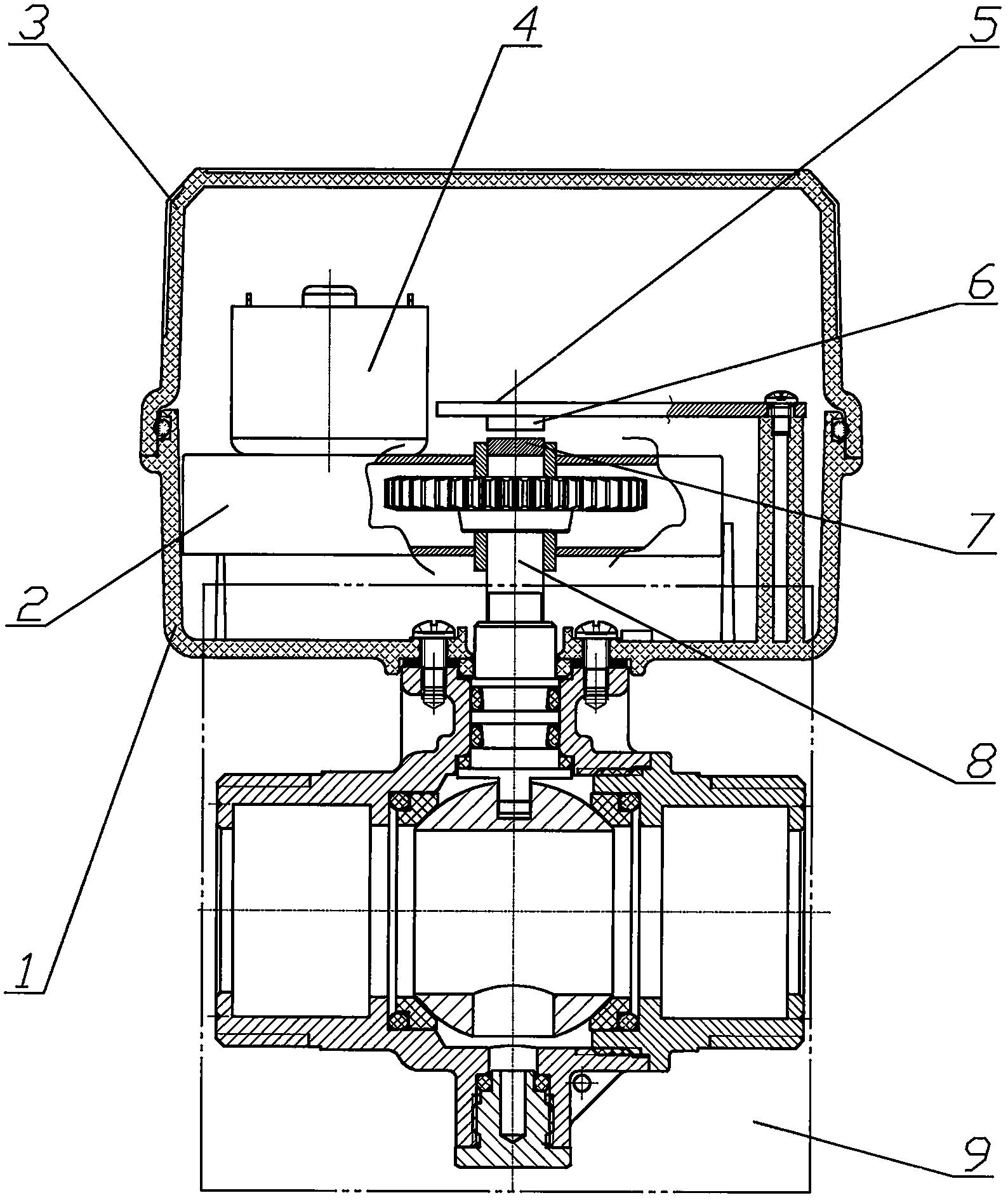 cn207599127u_一种利用磁旋转编码器监测阀门开度的模拟阀有效