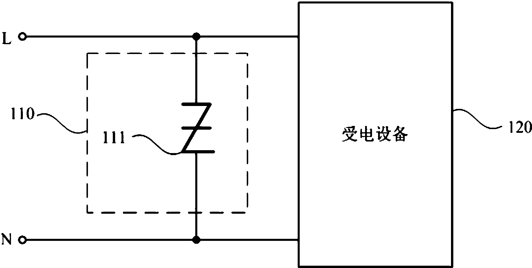 一種交流電源浪湧保護裝置及電子設備