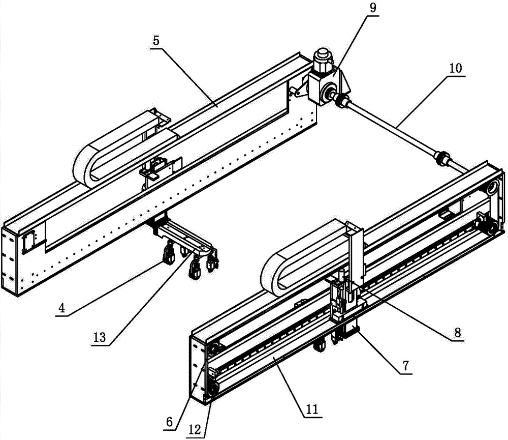 一种喷涂机的喷枪往复移动装置