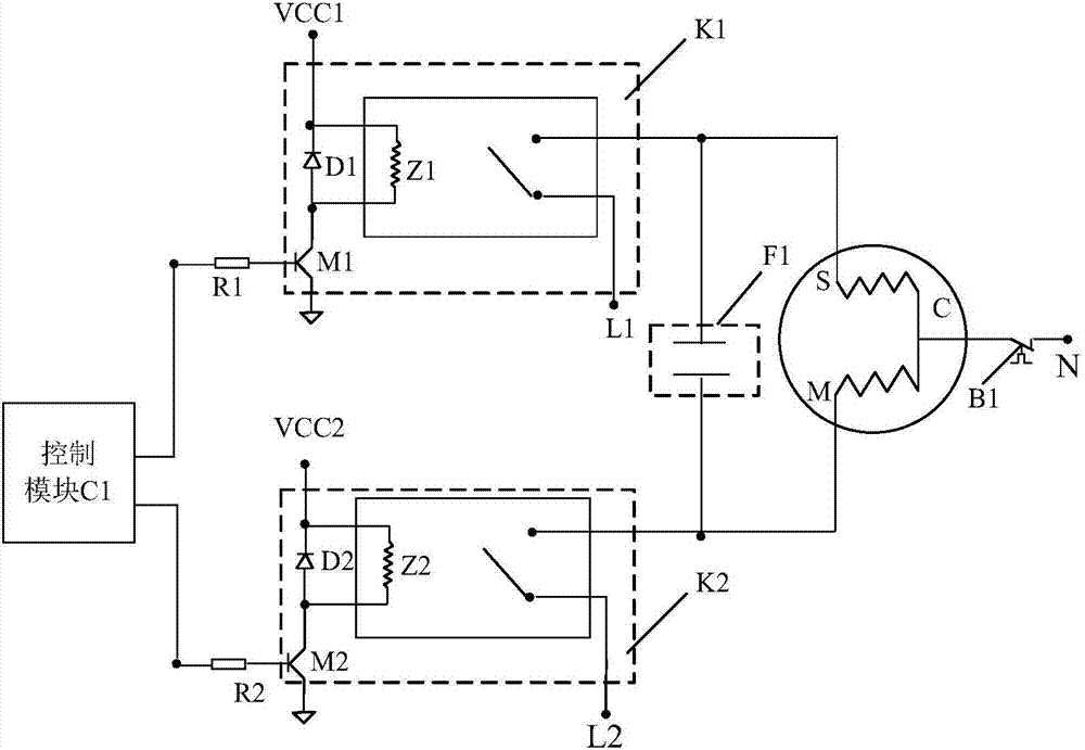 电机的启动控制系统