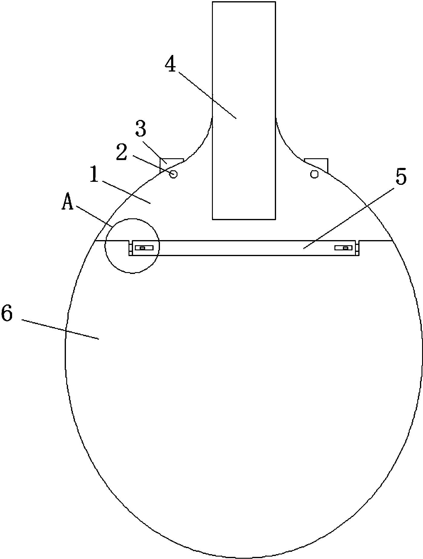 cn207627841u_一种便于拆卸安装的乒乓球拍有效