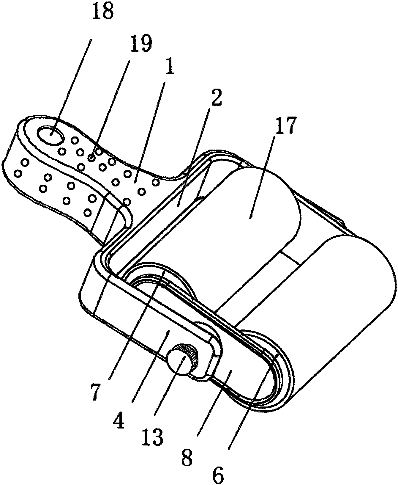 一种双筒式粘毛器
