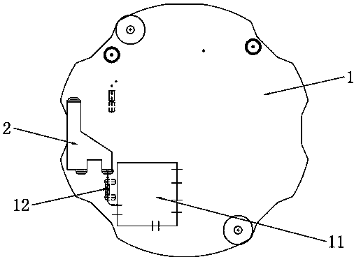 一种低成本且便于组装的wifi天线结构