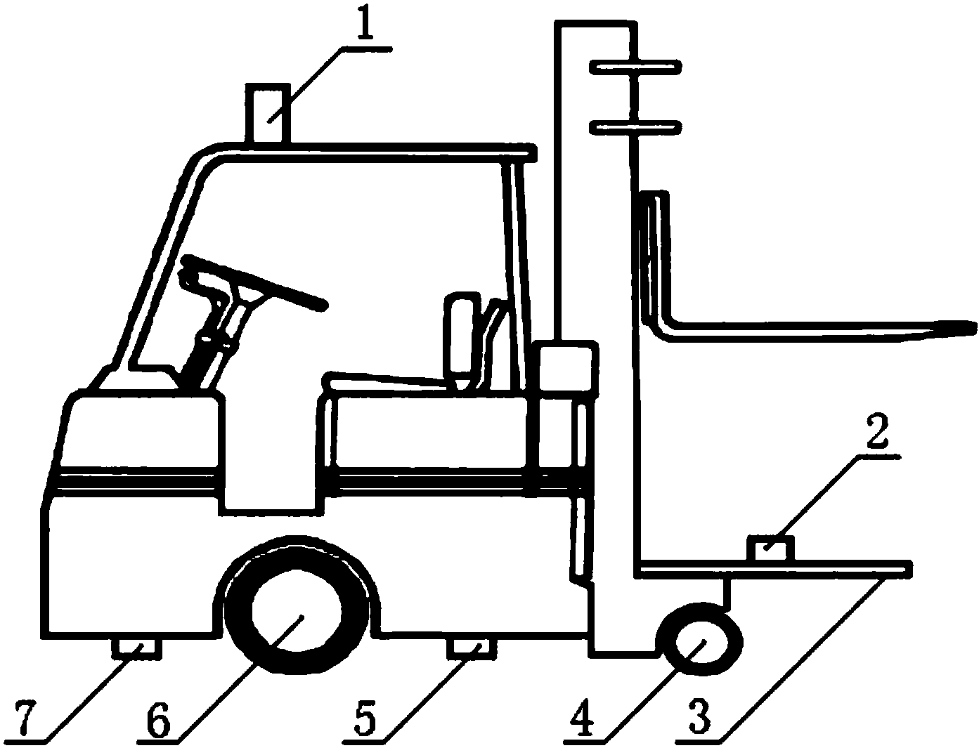 cn207689916u_一種無人自動控制的agv叉車有效