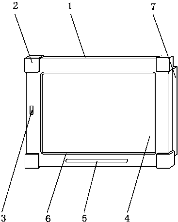 cn207689973u_一种一体压铸成型的工业平板电脑有效