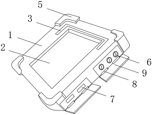 cn207704332u_一种防震与防潮一体化工业平板电脑有效