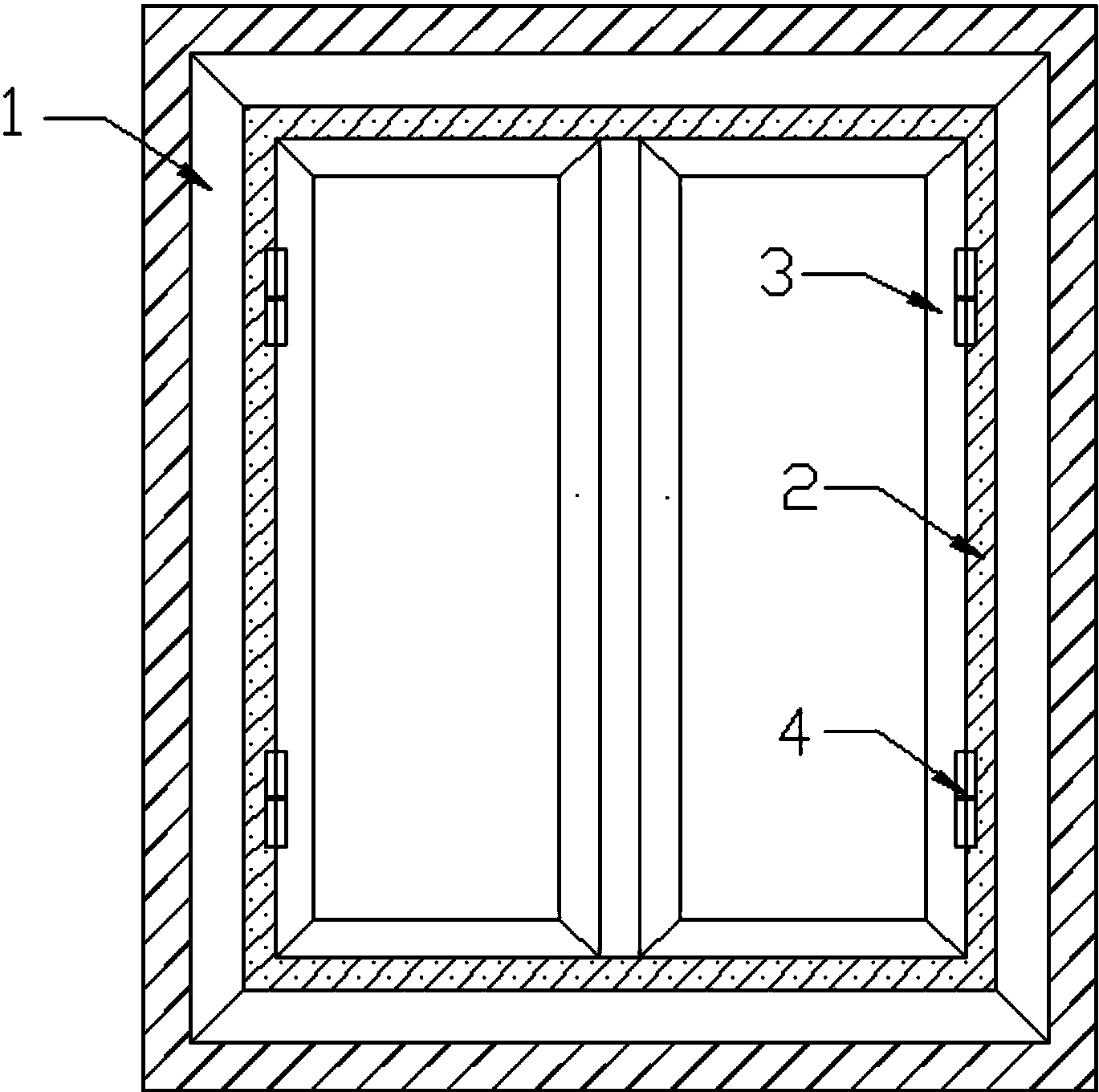 cn207715047u_一种外开窗的防水结构有效