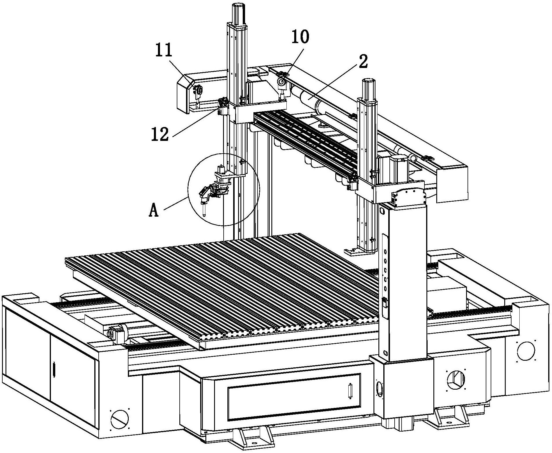 一种五轴联动激光切割机的光路系统