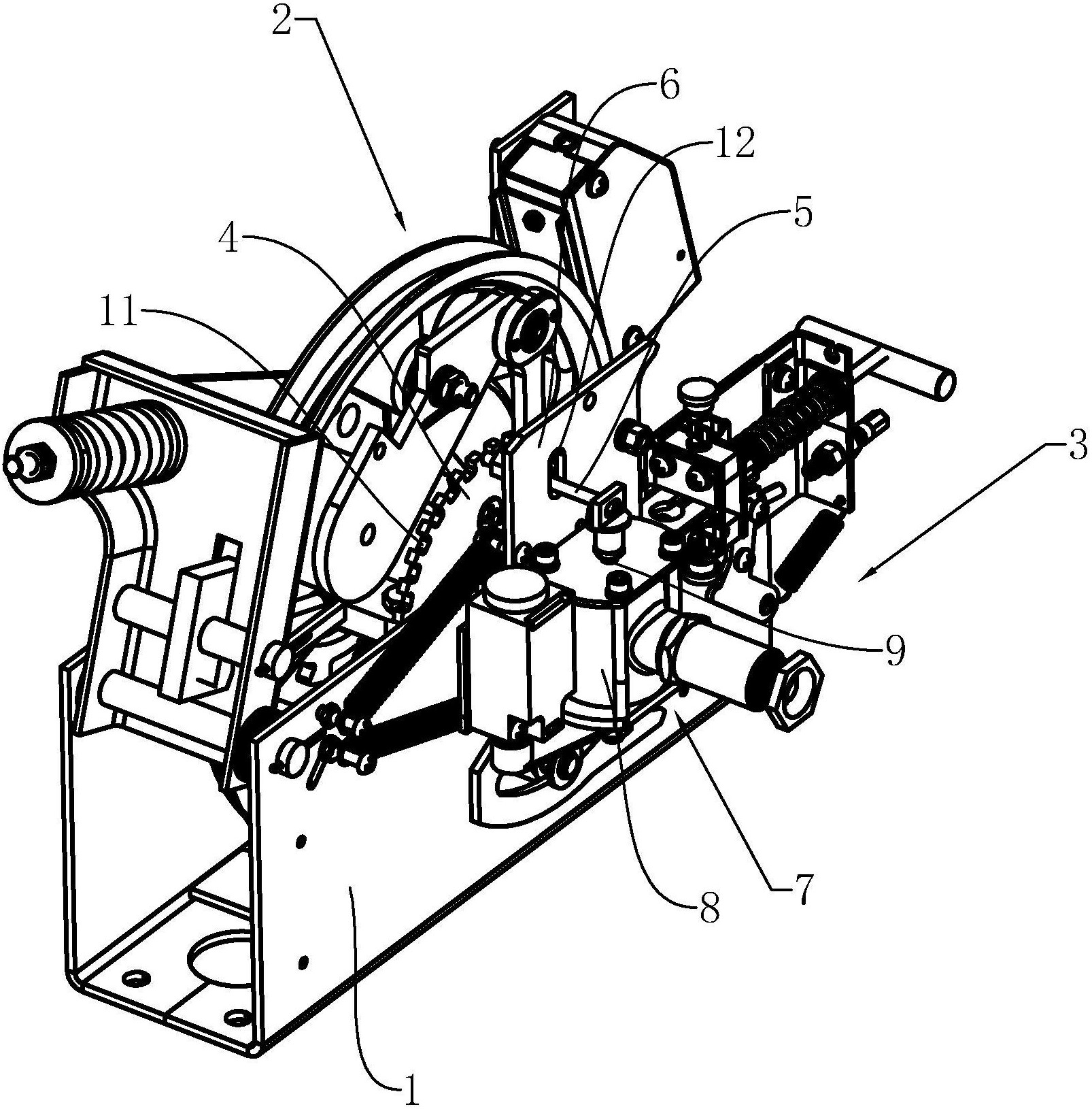一种防爆限速器
