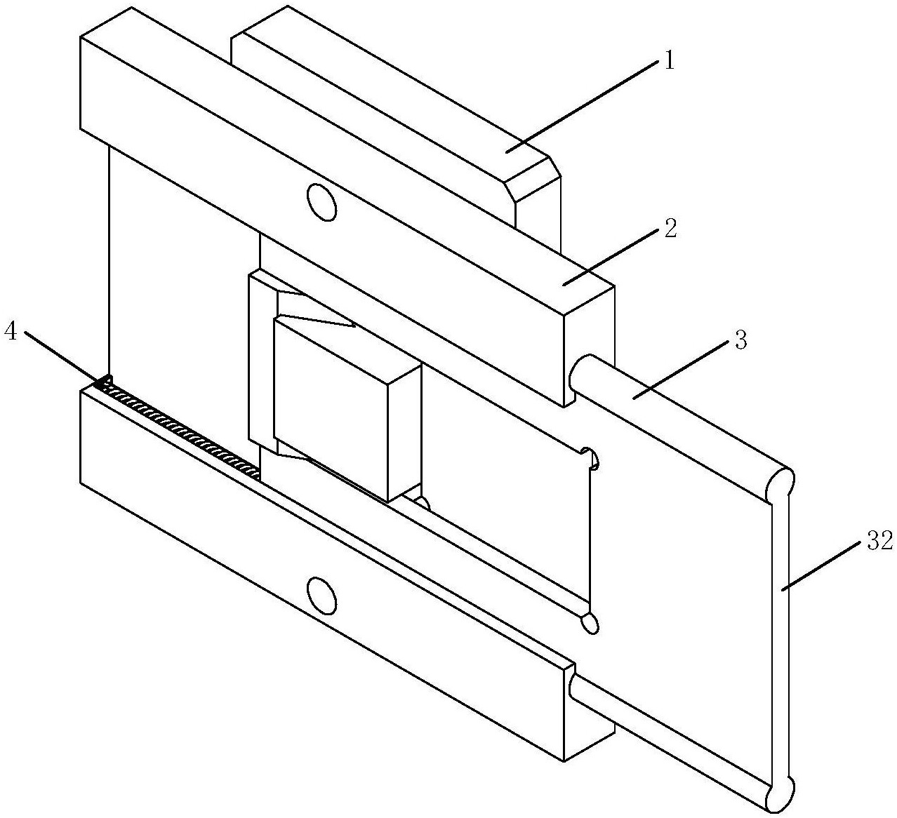 一种可快速拆装的连接结构