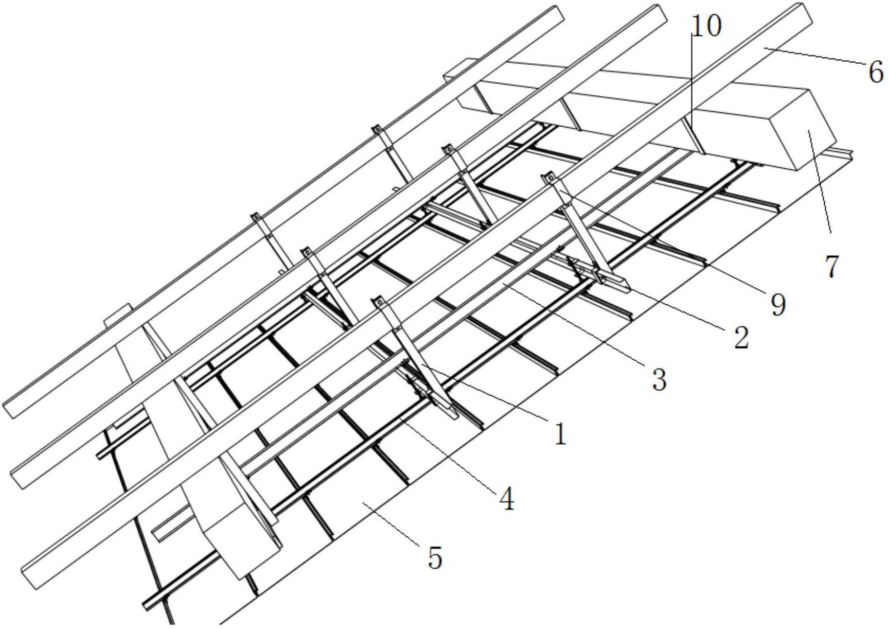 cn207846818u_一种斜坡轻型钢结构屋顶铝板饰面吊顶结构有效