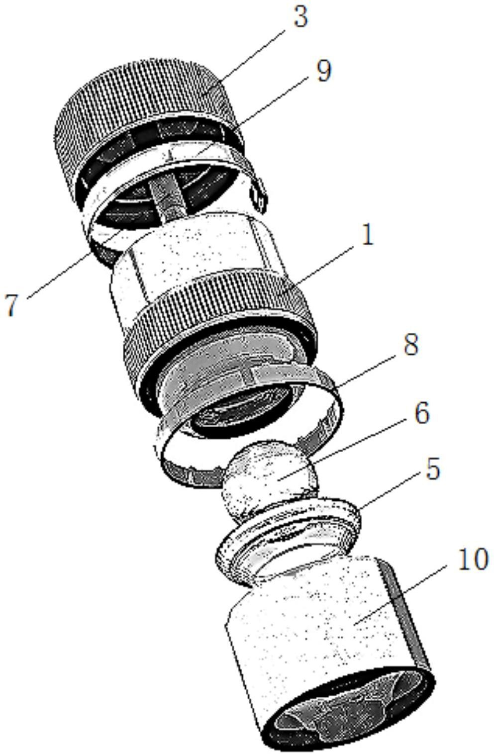 一种双层饮料瓶盖结构