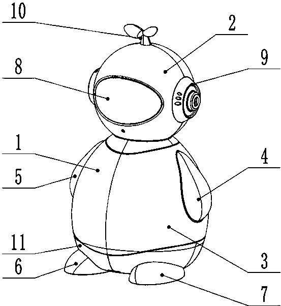 一种完全性能高的儿童玩具跳舞机