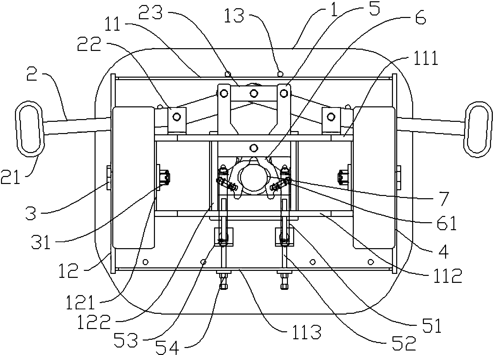 cn207955642u_一种铁路驼背运输车用的半挂车牵引座有效