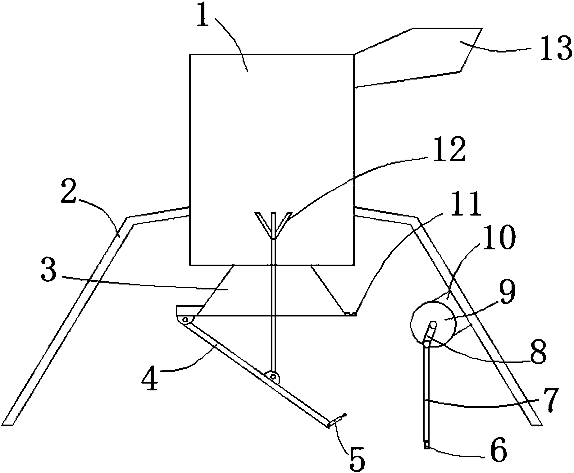 分类号 b65g65/44 发明名称 圆筒矿仓下料装置 发明人 吴红;张华;朱开