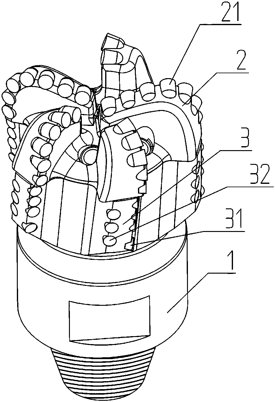 一种变保径pdc钻头
