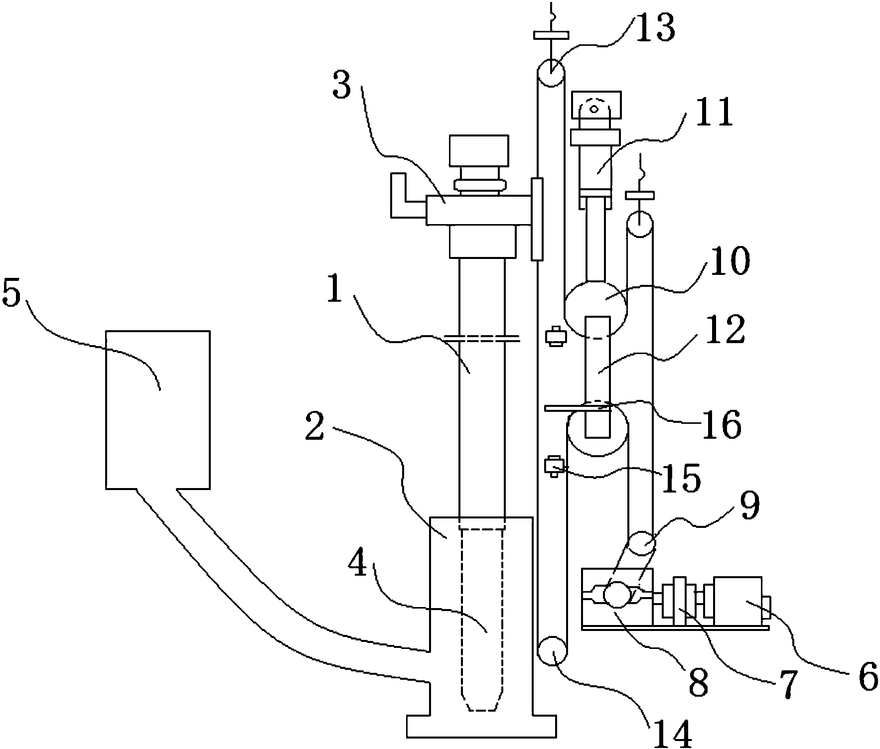 一种具有除尘功能的潜孔钻