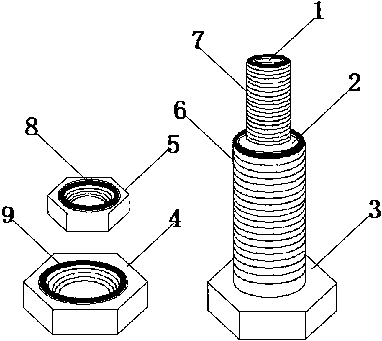 一种汽车配件的连接螺杆