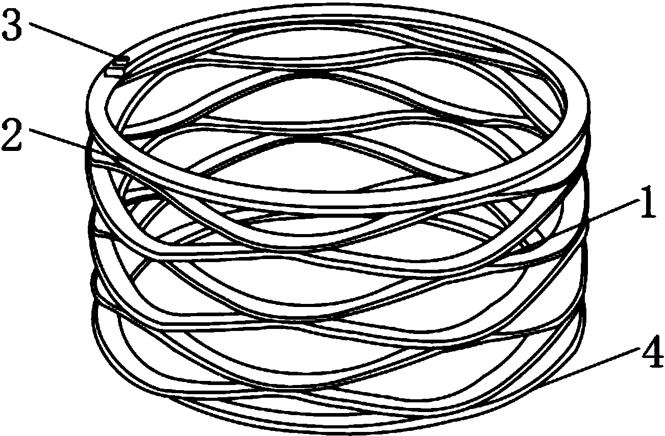 波形弹簧画法图片