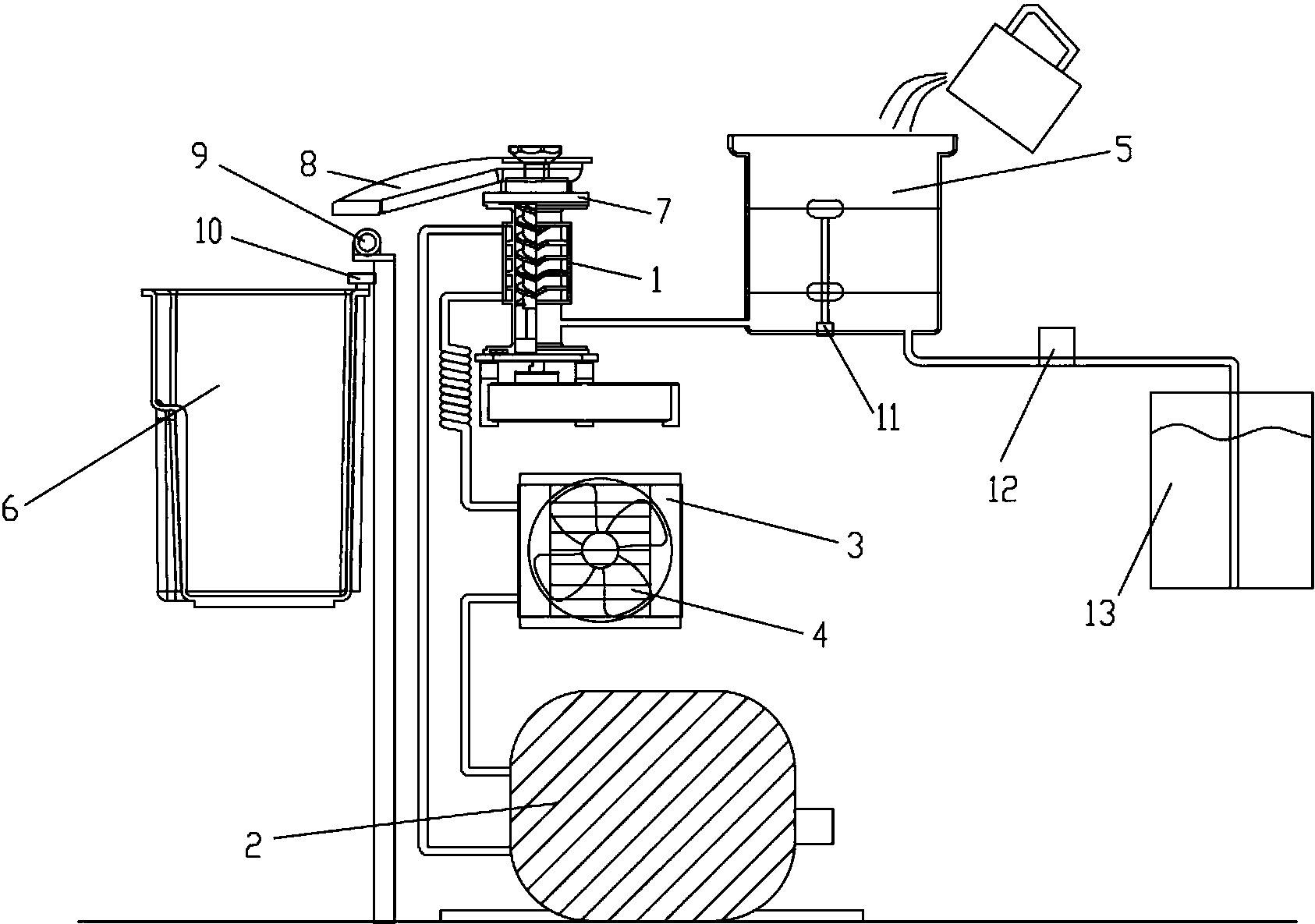 一种制冰机系统