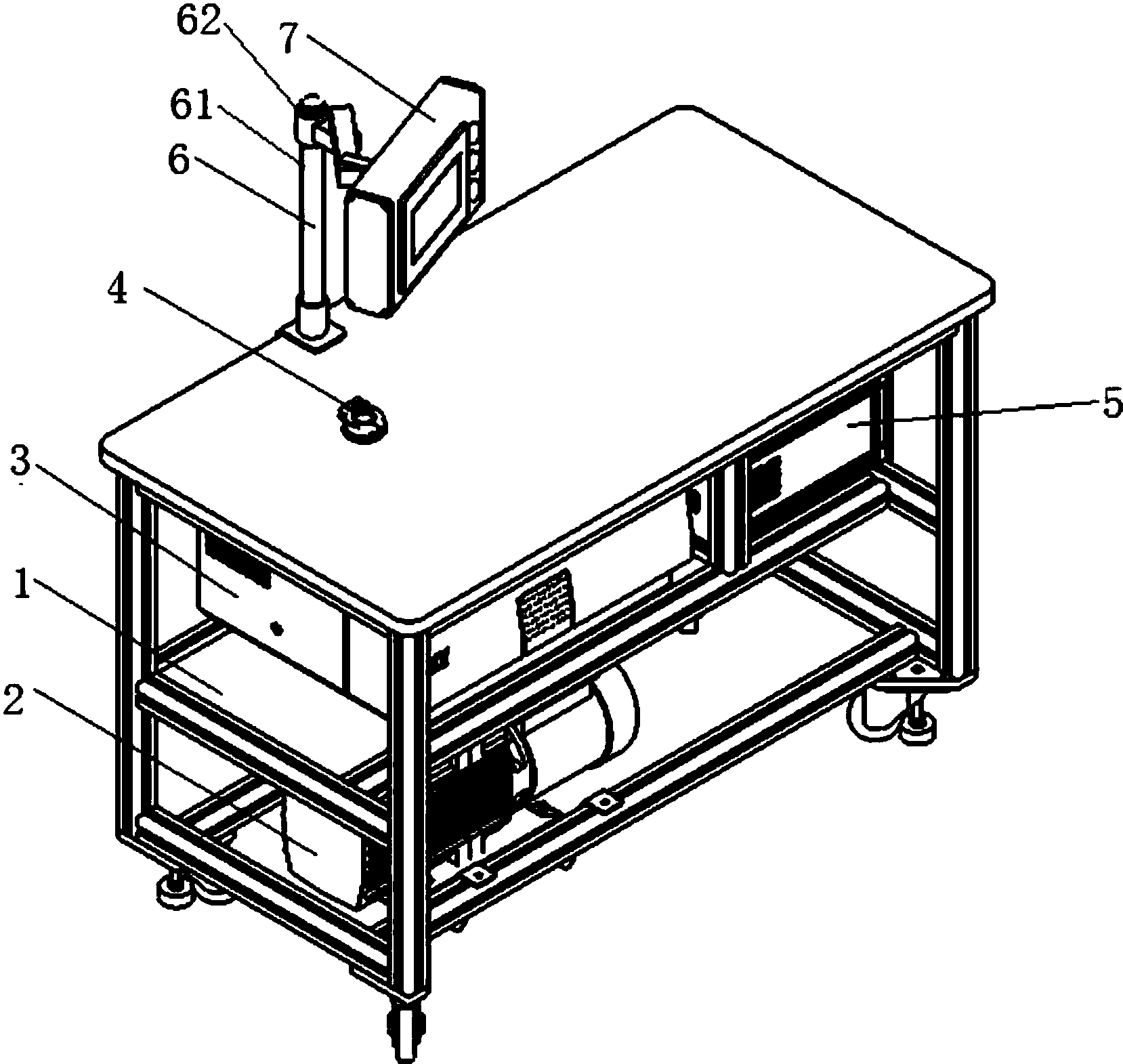 cn207964197u_一种氦质谱检漏工作台有效