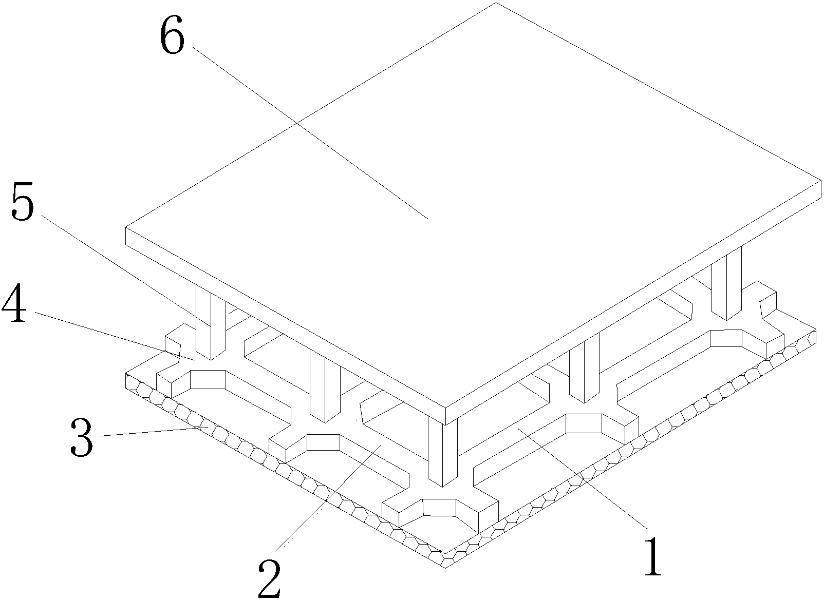 房子地基简笔画图片