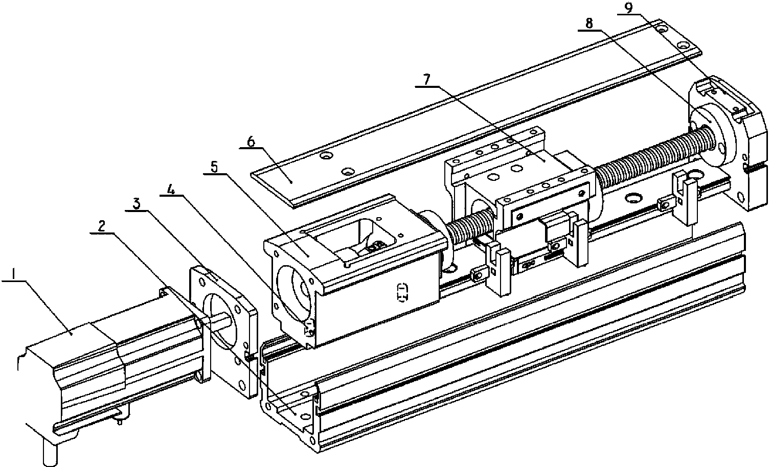 一种可便捷安装的直线模组