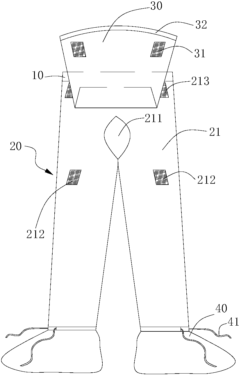 肠镜裤怎么穿图图片