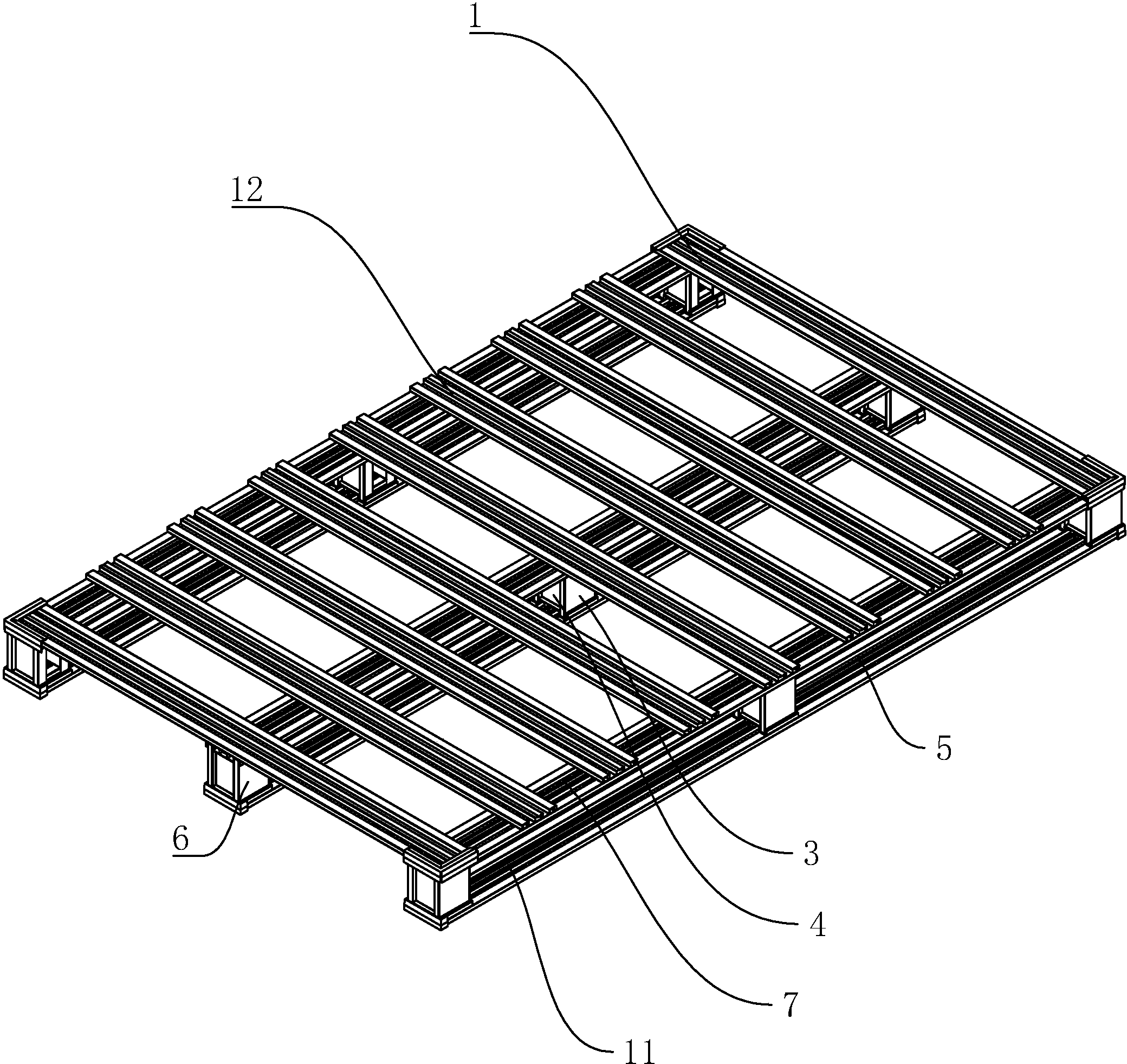 gps定位轻钢托盘