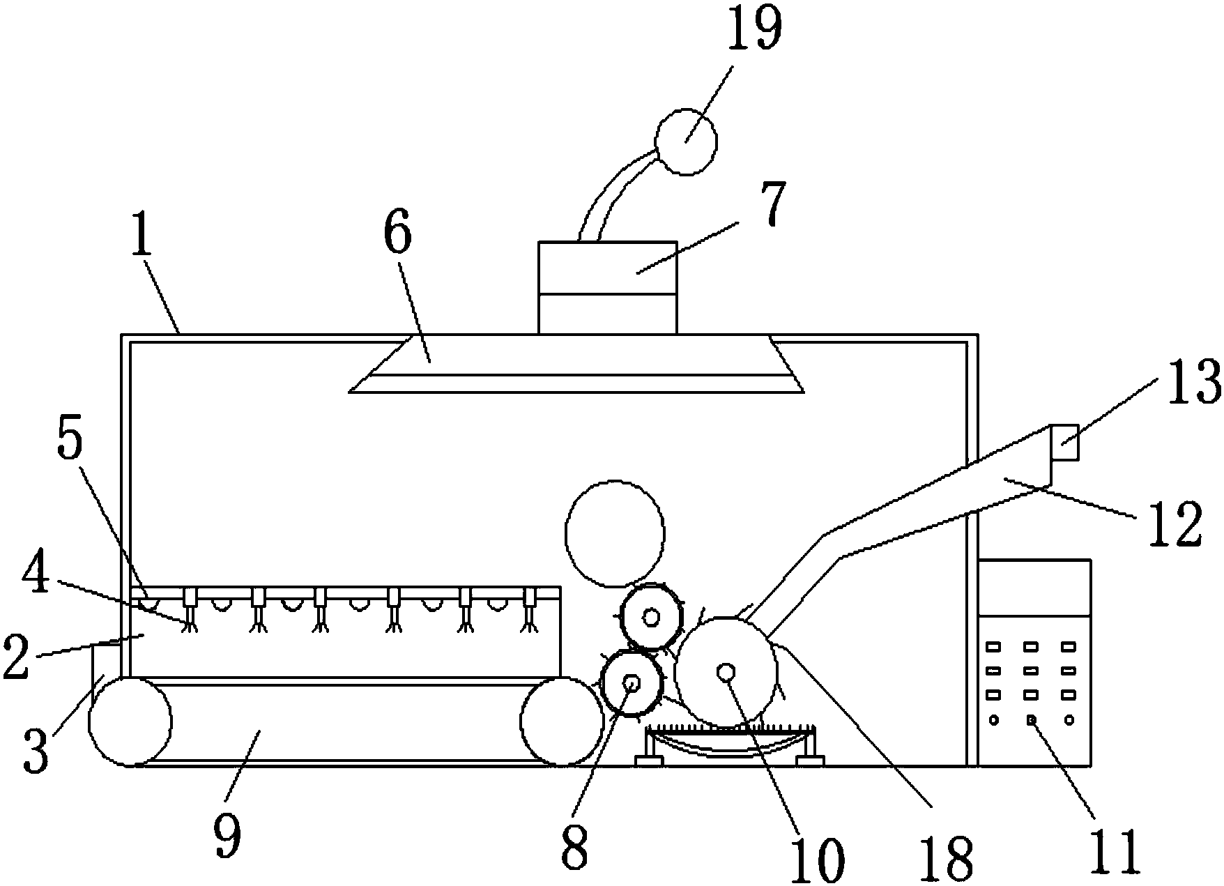 一种具有高效除杂功能的清棉机