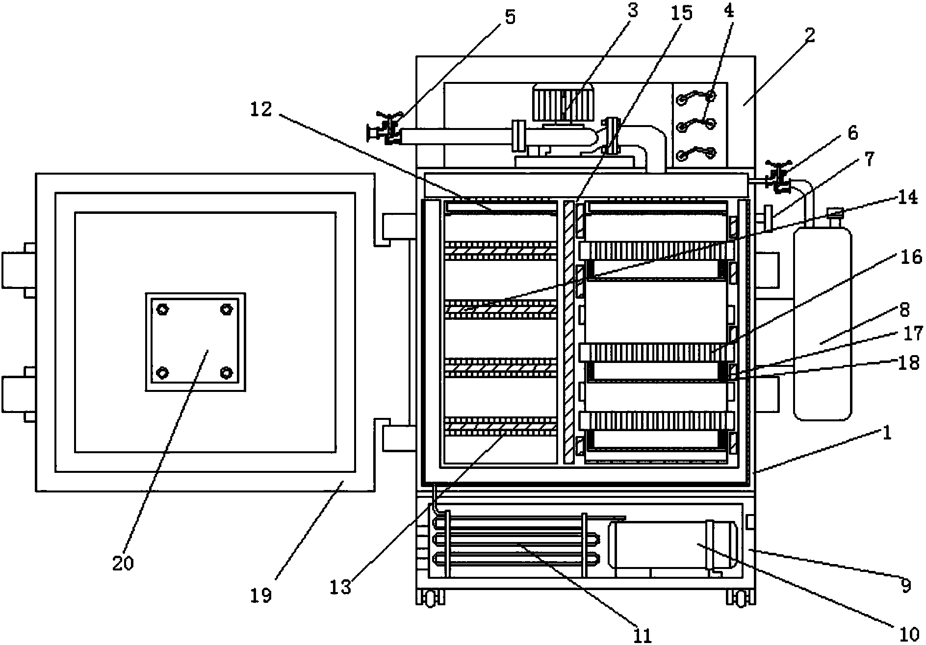 cn207991102u_一种新型真空冷冻干燥机有效