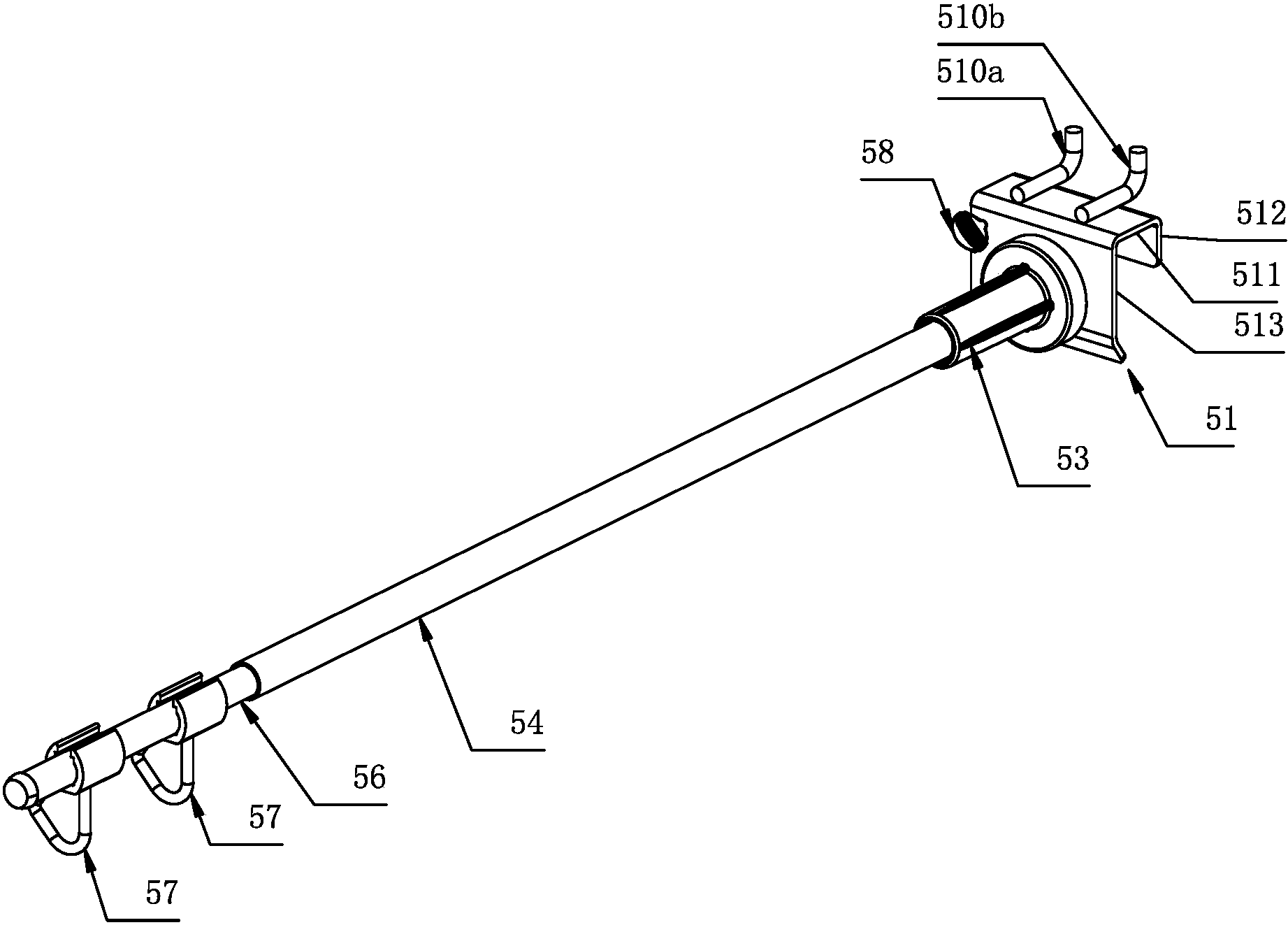 一种可伸缩式挂钩