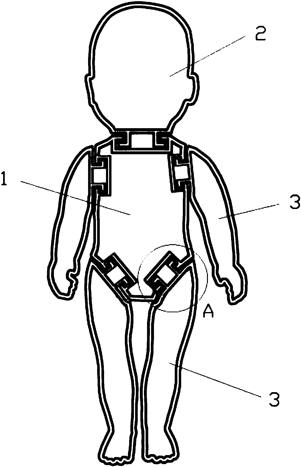 充气玩具简笔画图片