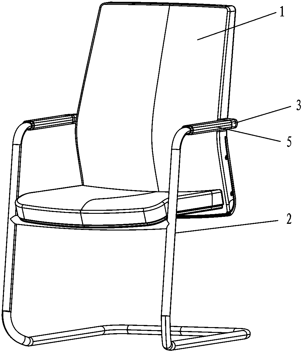 椅子结构爆炸图图片
