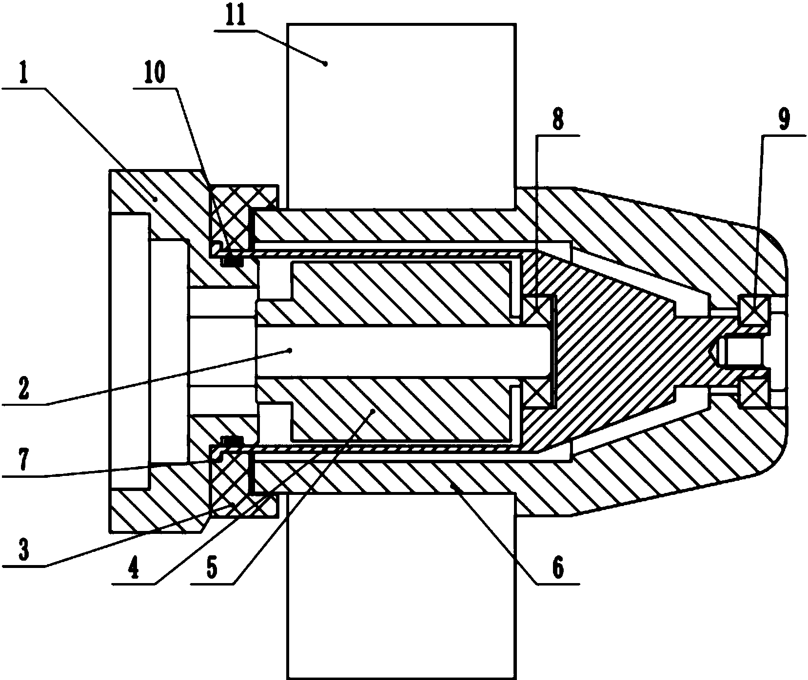 水下推进器磁力密封驱动装置