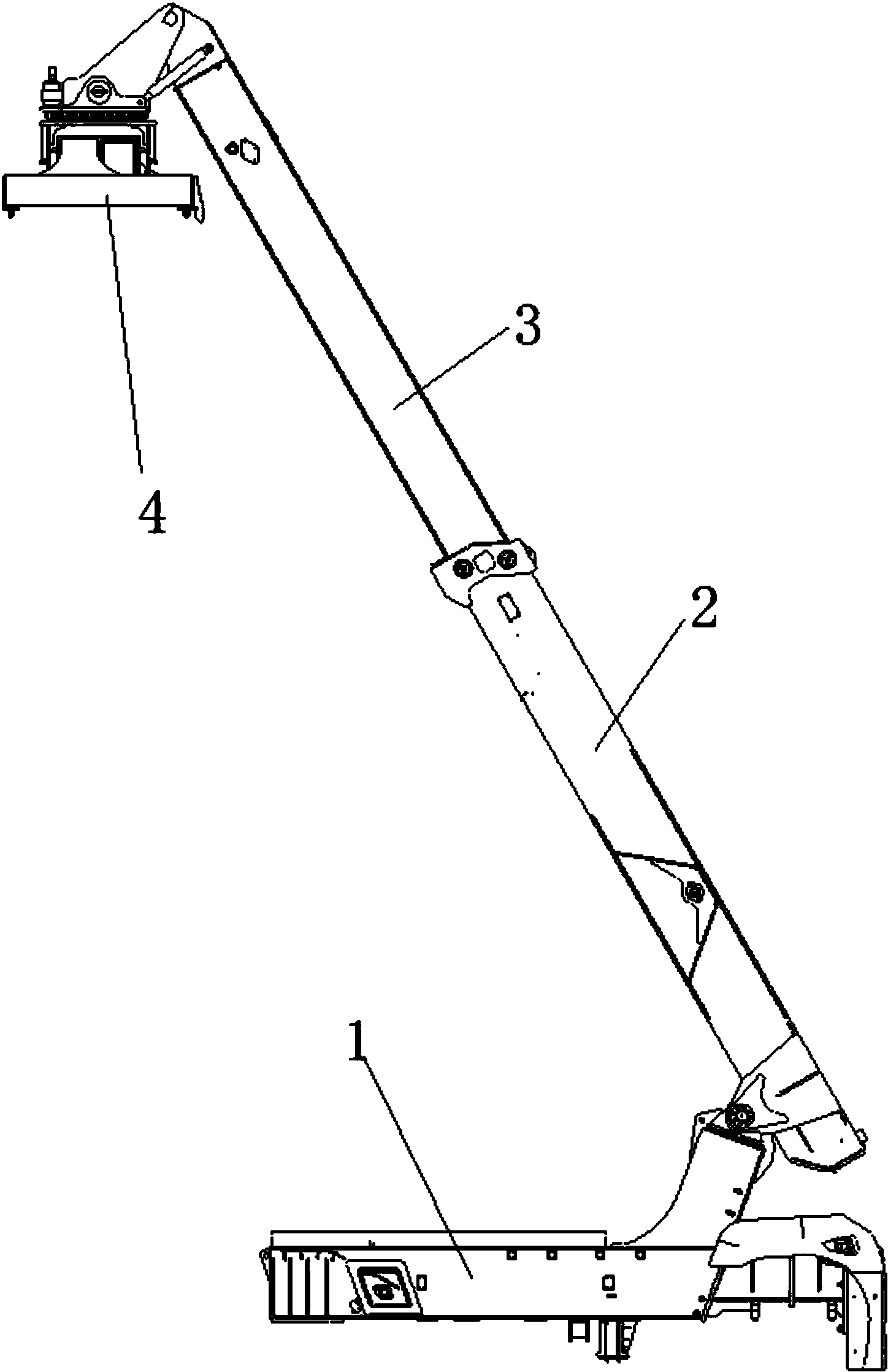 集装箱正面吊工作装置