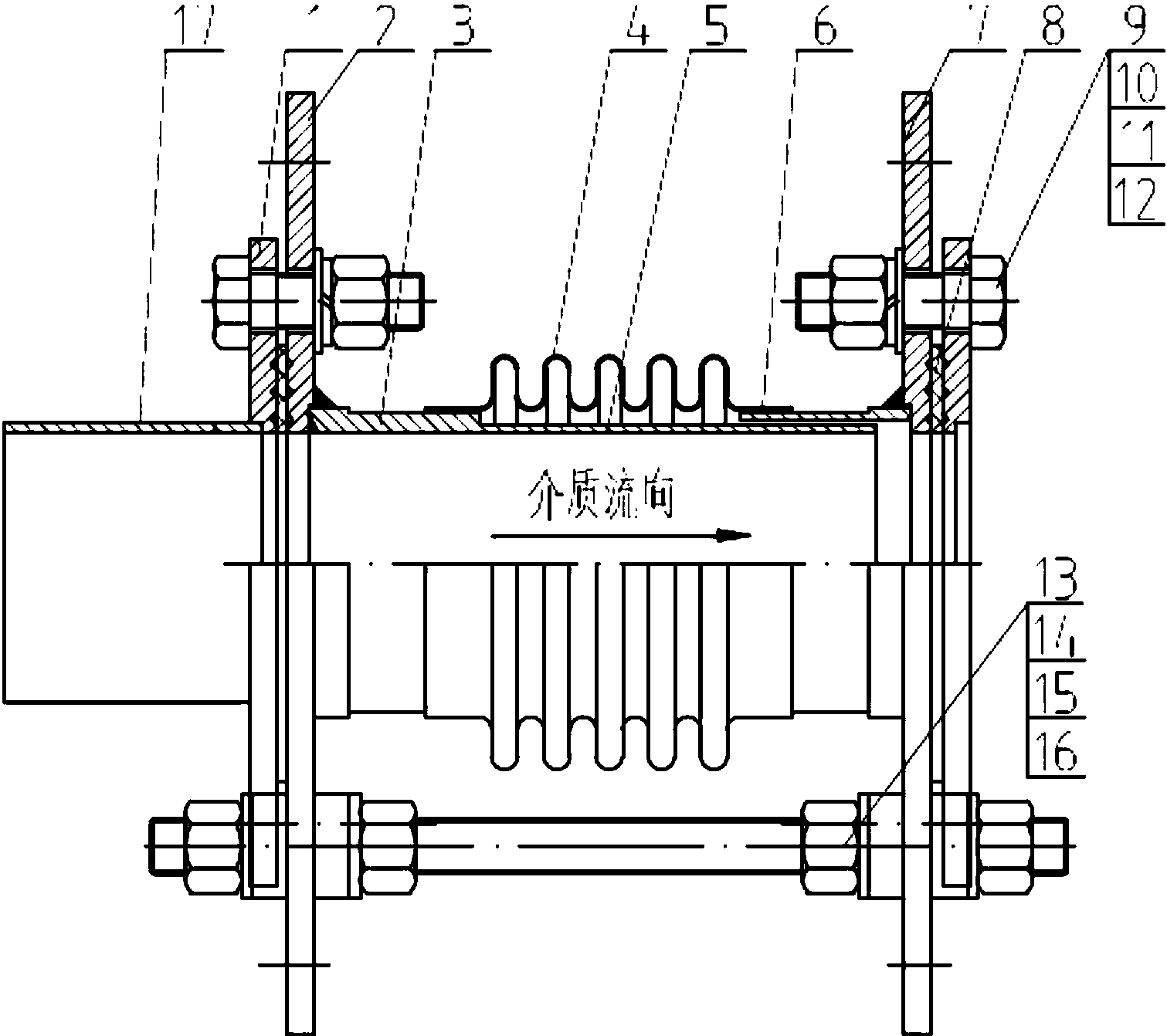 大拉杆补偿器工作原理图片