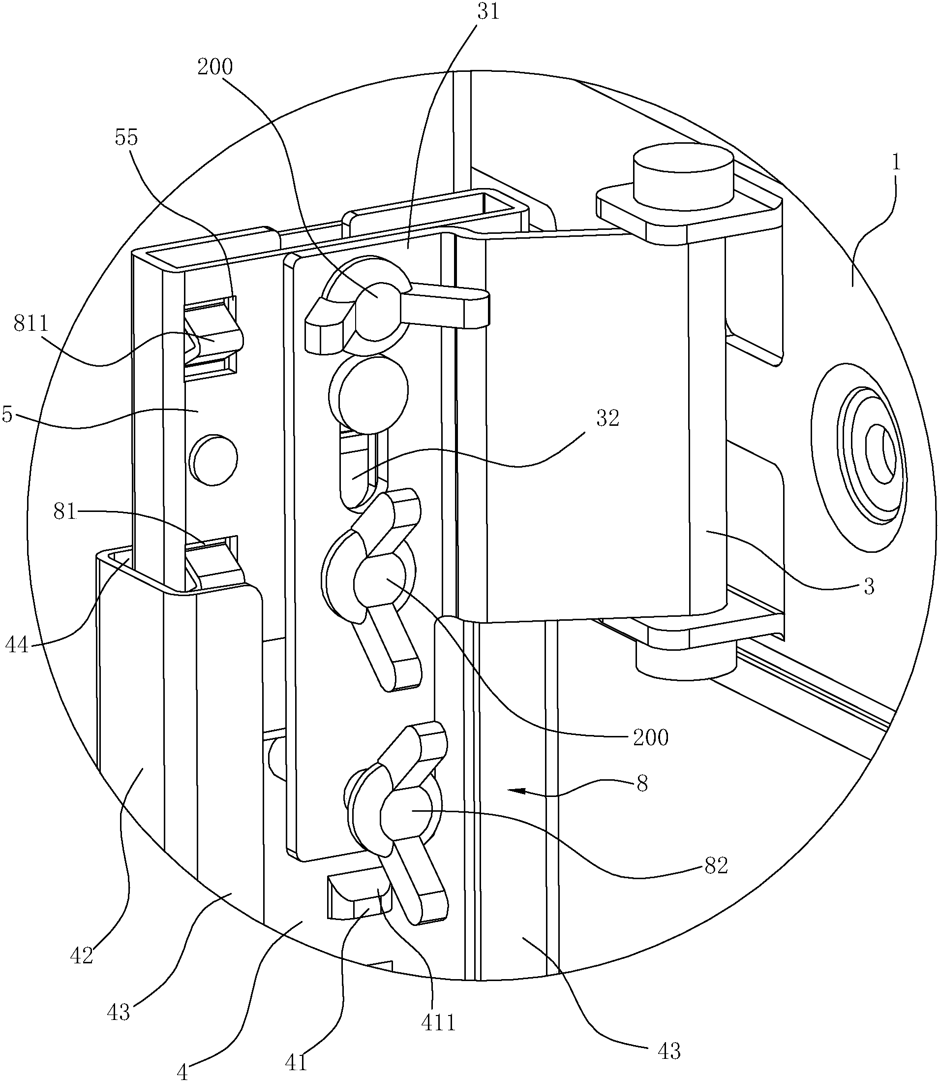 cn208025588u_一种吸油烟机的安装结构有效