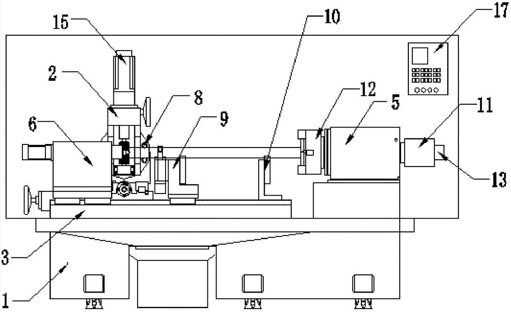 一种汽车半轴花键数控加工及自动化设备