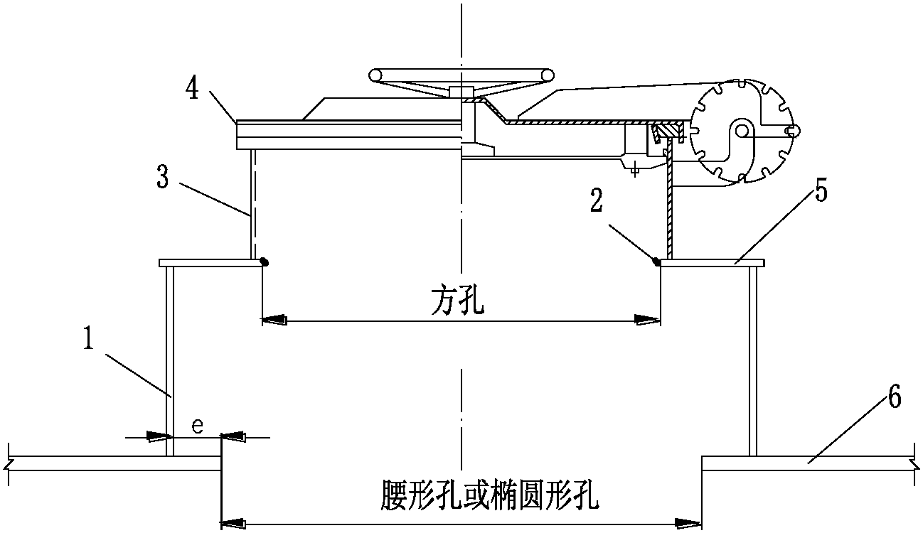 一种舱盖安装结构