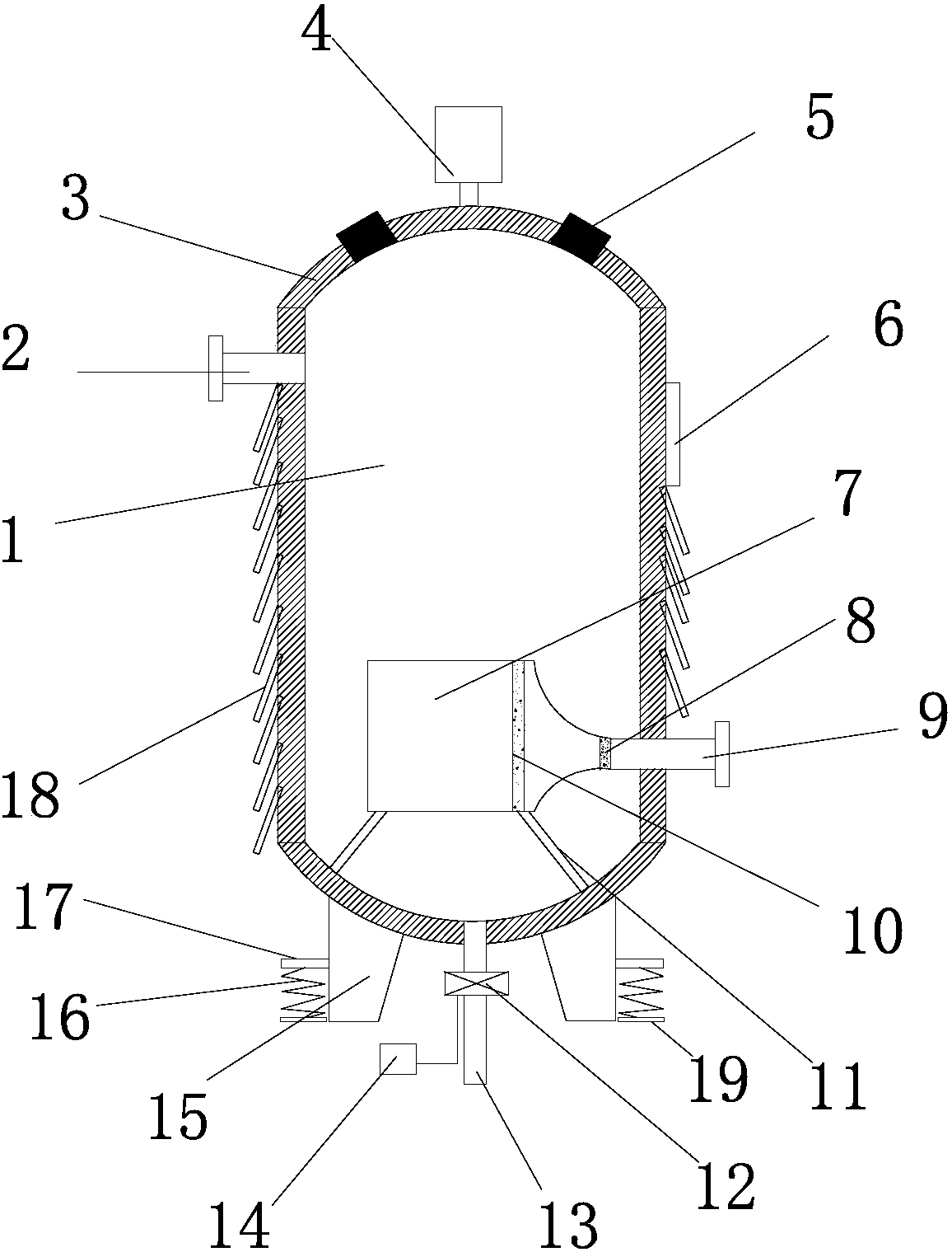 一种空气压缩机用储气罐专利_专利申请于2018-01-12