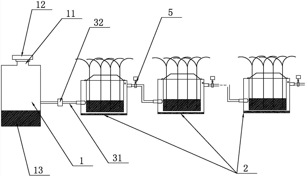 一种用于净化污水的氧化塘装置