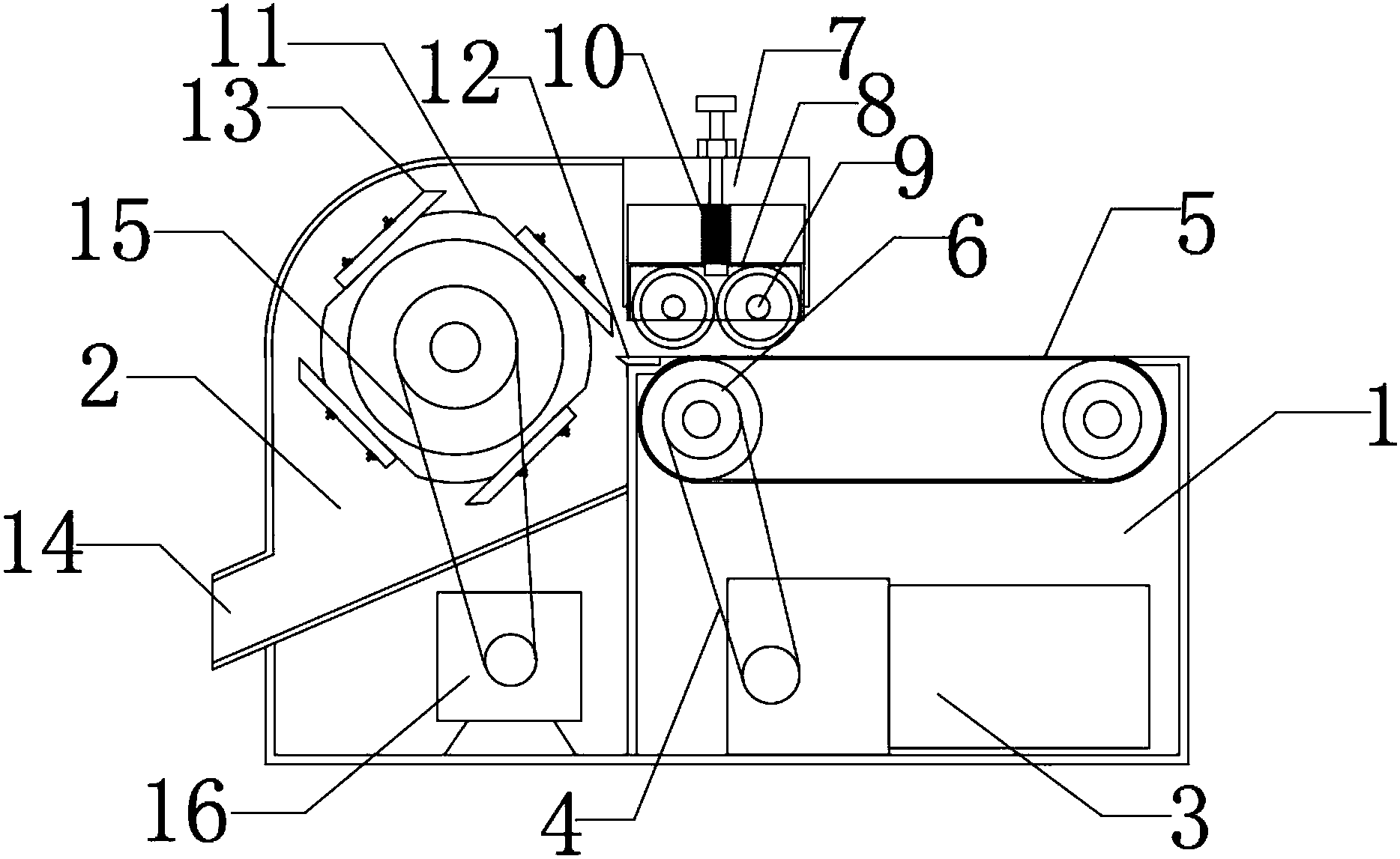 cn208084451u_一種滾刀式切藥機有效