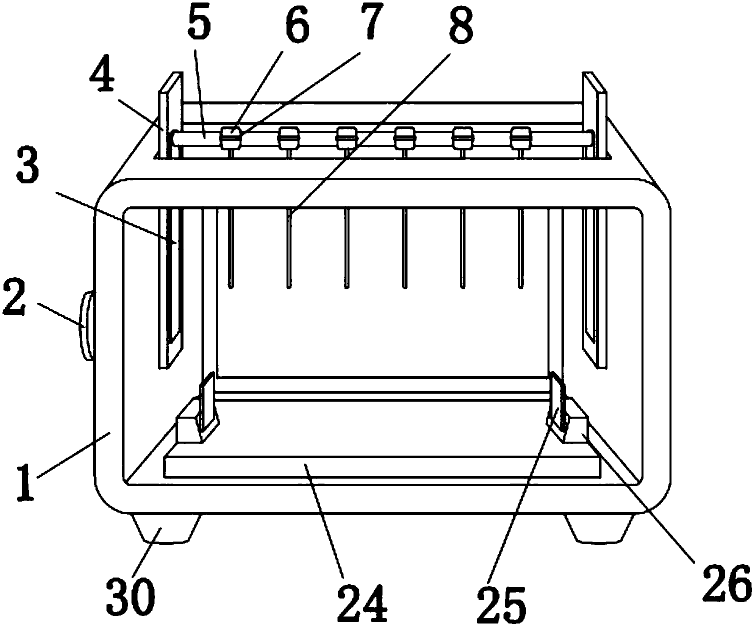 一种手动式全麦面包切片机