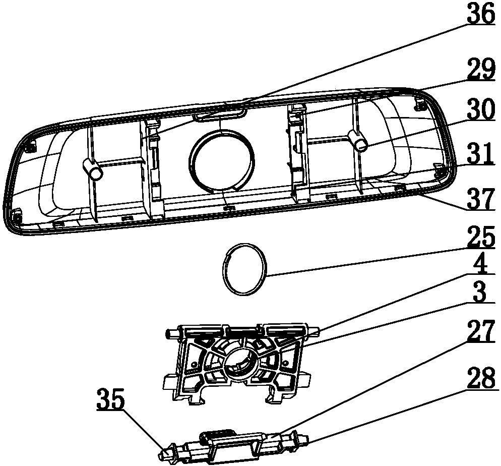 cn208101839u_一种新型汽车内后视镜用基板调节结构有效