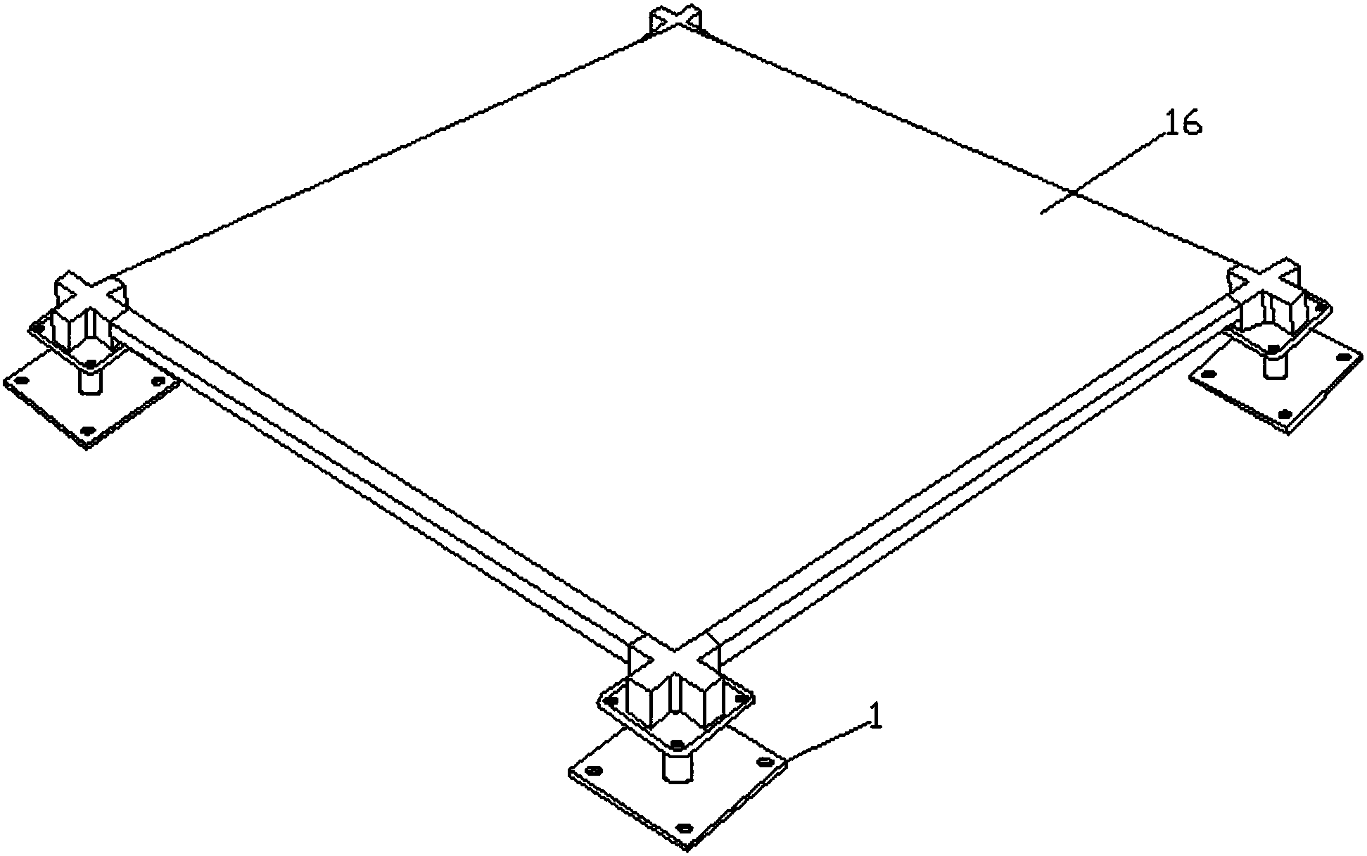 一种室内装修用的墙体瓷砖固定结构
