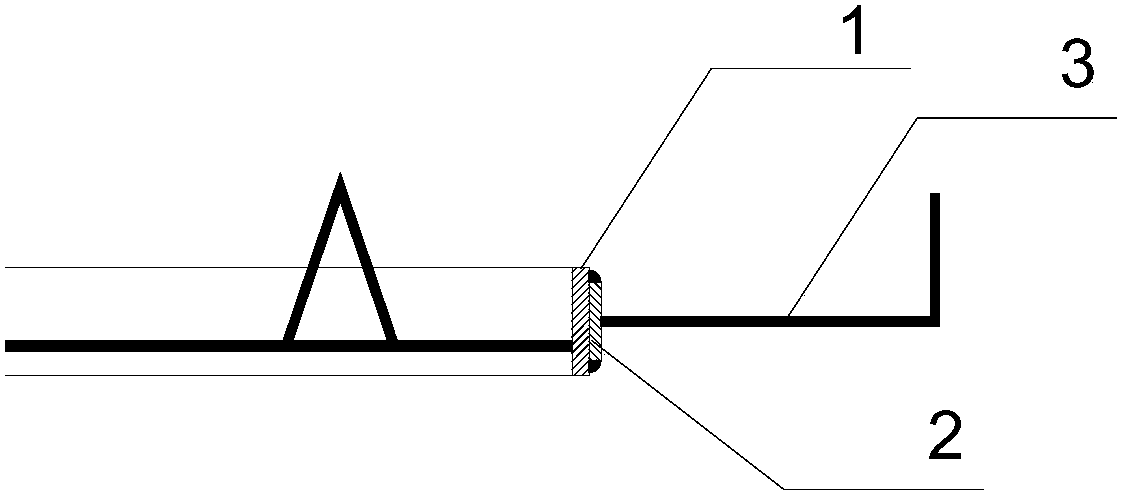一种后装胡子筋桁架钢筋混凝土叠合板