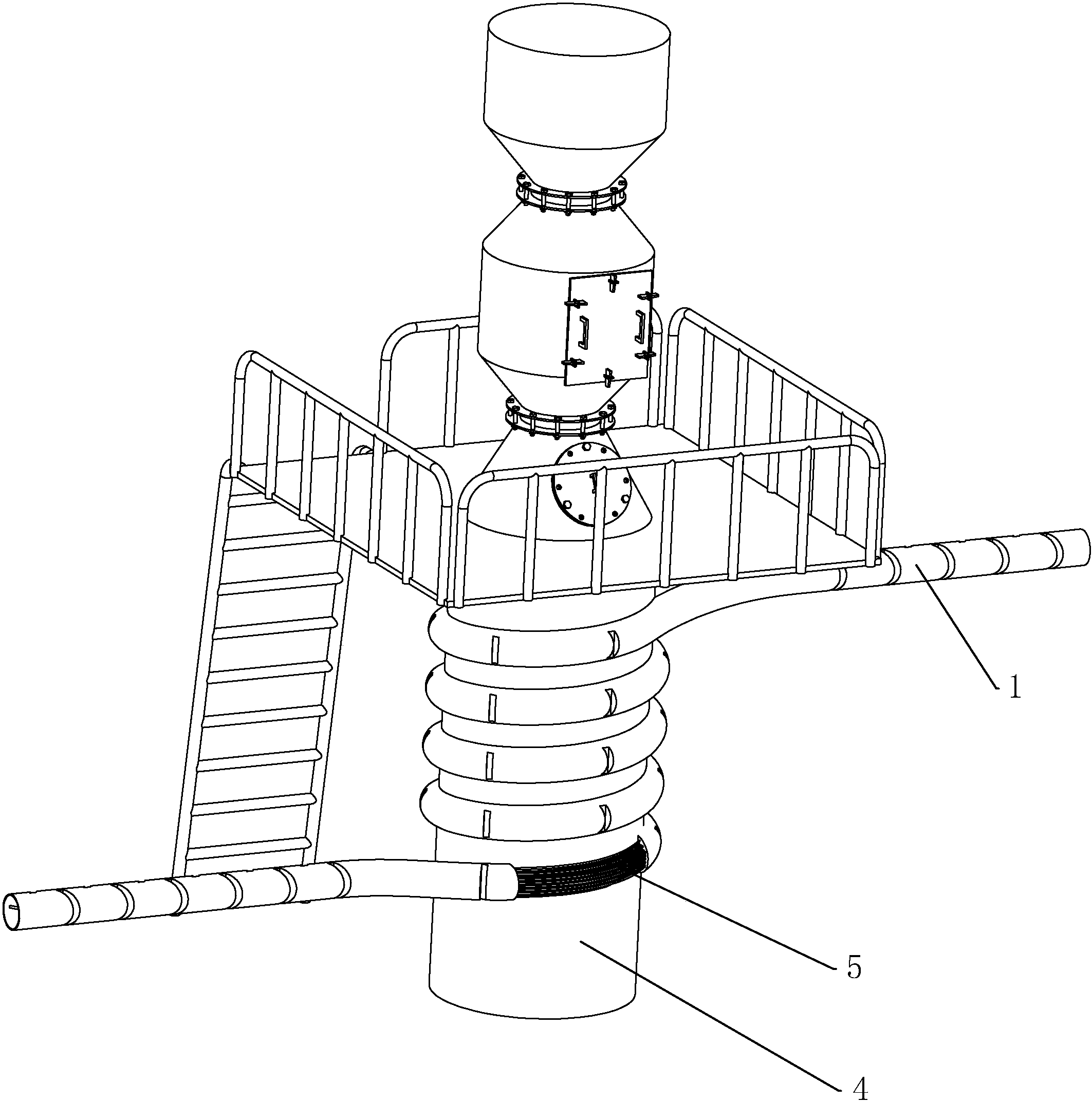 cn208171036u_一种热风炉用冷却水管有效