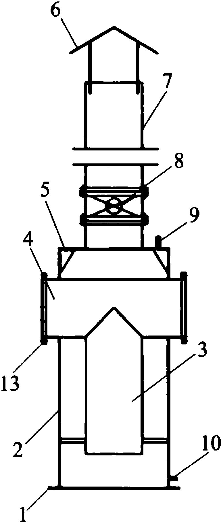 一种超压湿式放散装置